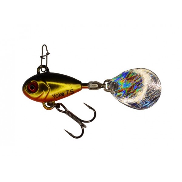 Рибальська блешня, Тейл-спіннер, GC Yoke, вага 7,5 г, колір 11SH